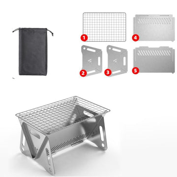 Folding BBQ Grill Stove