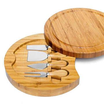 Round Bamboo Cheese Board