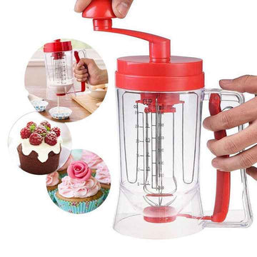Vantado Ultimate Manual Batter Dispenser: Mix, Pour, and Bake with Ease!