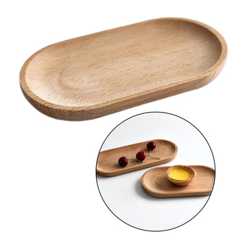 Wooden Oval Plate