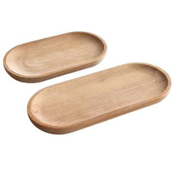 Wooden Oval Plate